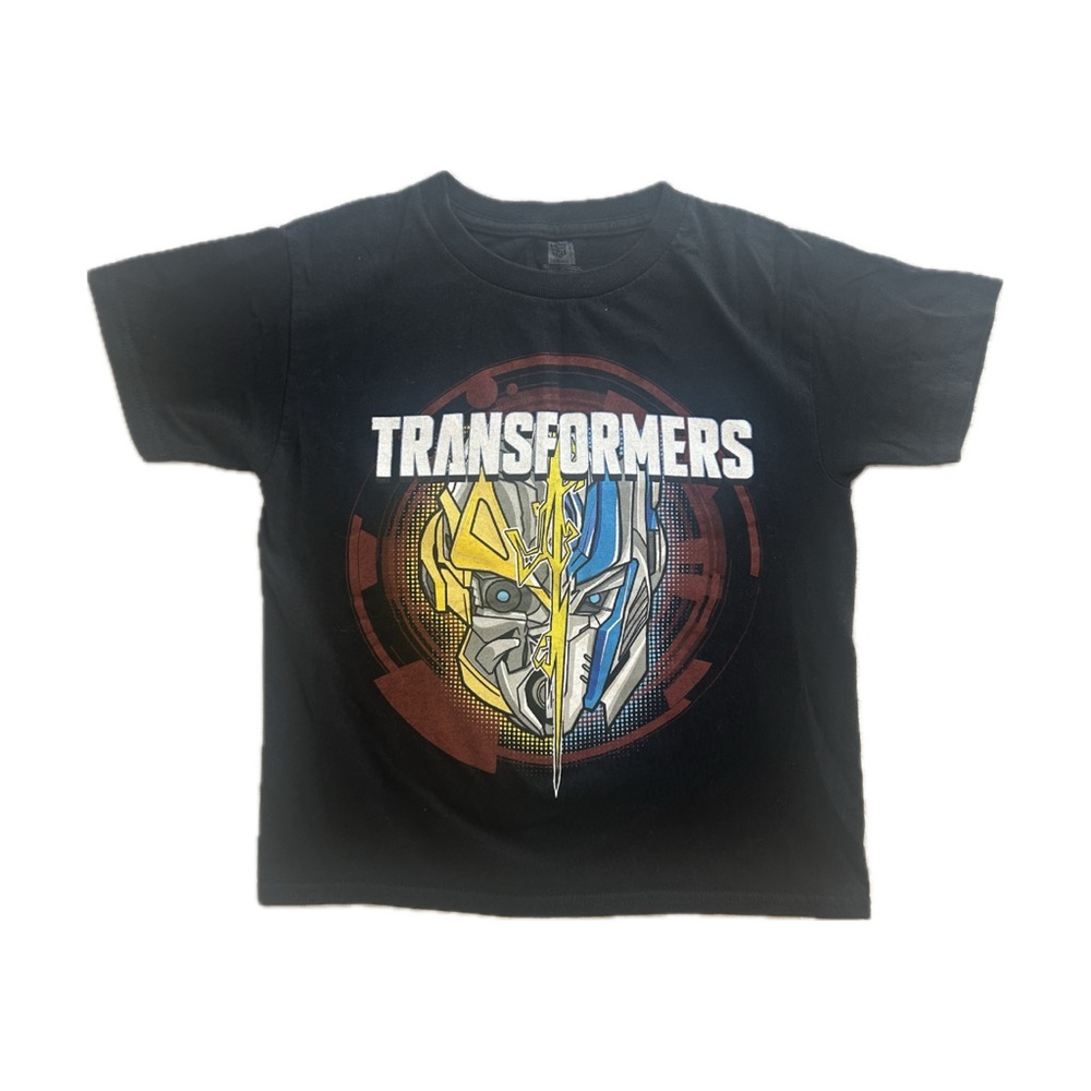 Kids Size Transformer Tee Shirt, 100% cotton, ( Size M)